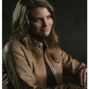 Supernatural Bela Talbot Brown Leather Jacket