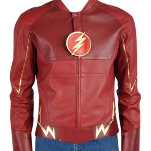 The Flash Barry Allen Leather Jacket