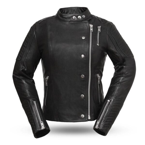 Warrior Princess - Women's Motorcycle Lightweight Leather Jacket