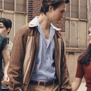 West Side Story Tony Shirt Style Brown Cotton Jacket