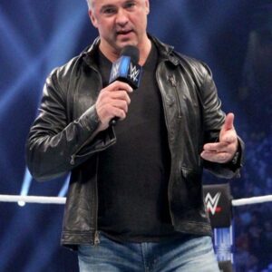 Wrestler Shane McMahon Leather Jacket