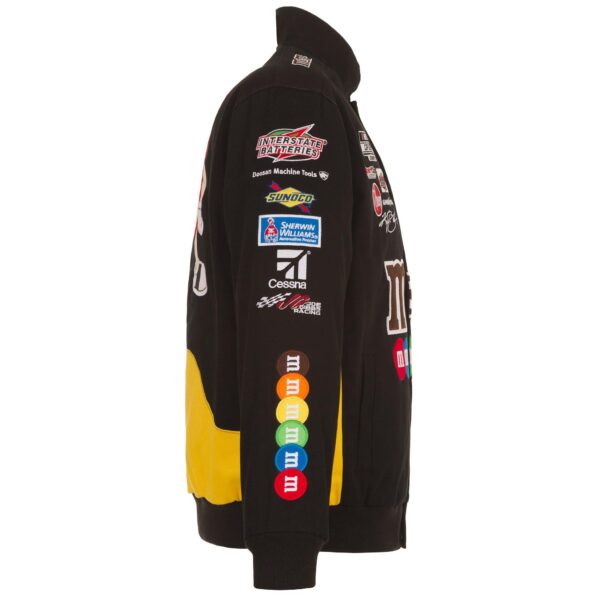 2021 Kyle Busch M&Ms Full-Snap Twill Uniform Jacket