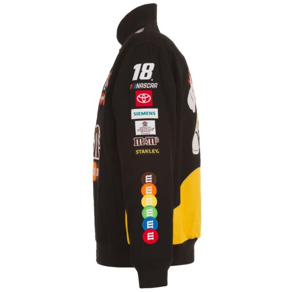 2021 Kyle Busch M&Ms Full-Snap Twill Uniform Jacket