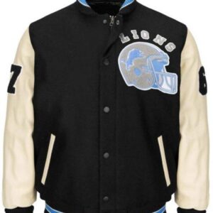 Detroit Lions Axel Foley Beverly Hills Cop Baseballl Jacket