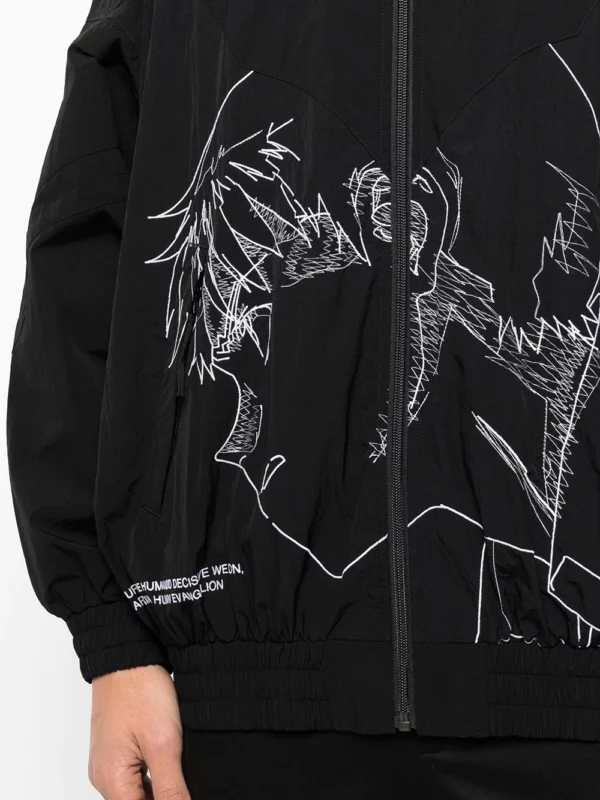 Evangelion Embroidered Shell Track Jacket