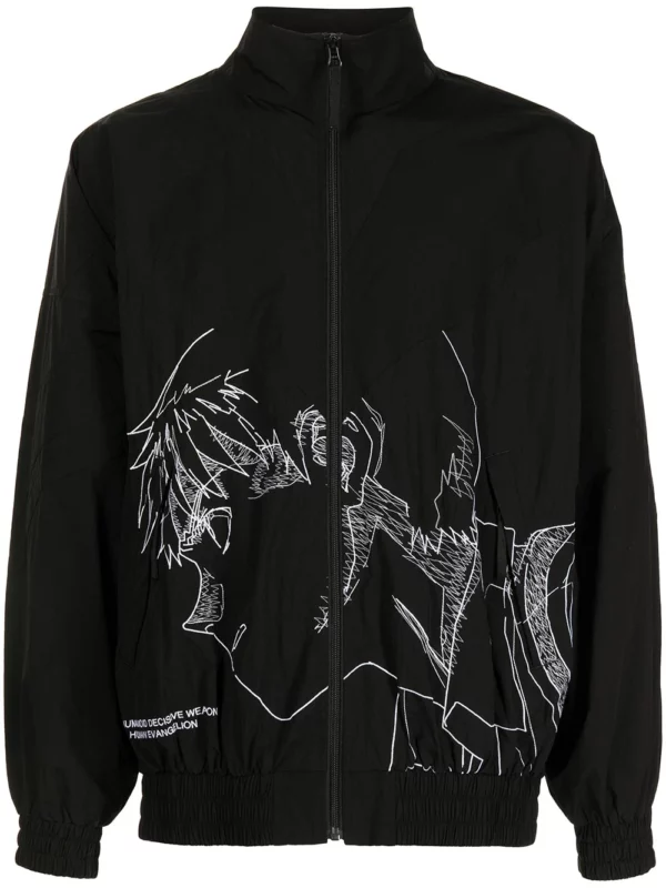 Evangelion Embroidered Shell Track Jacket