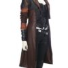 Zoe Saldana Guardians of the Galaxy 2 Gamora Coat