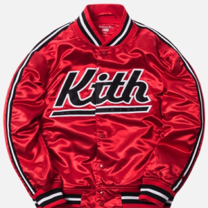 Kith x Mitchell & Ness Satin Warm-Up Jacket