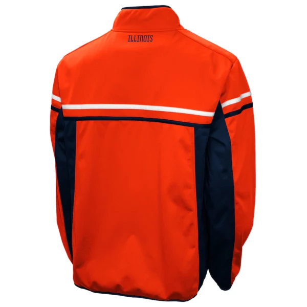 Men's Franchise Club Orange Illinois Fighting Drive Jacket
