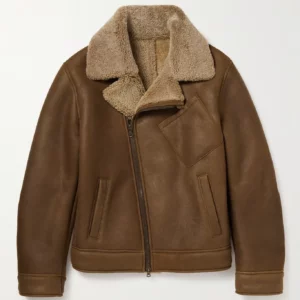 The King's Man Shearling Flight Jacket