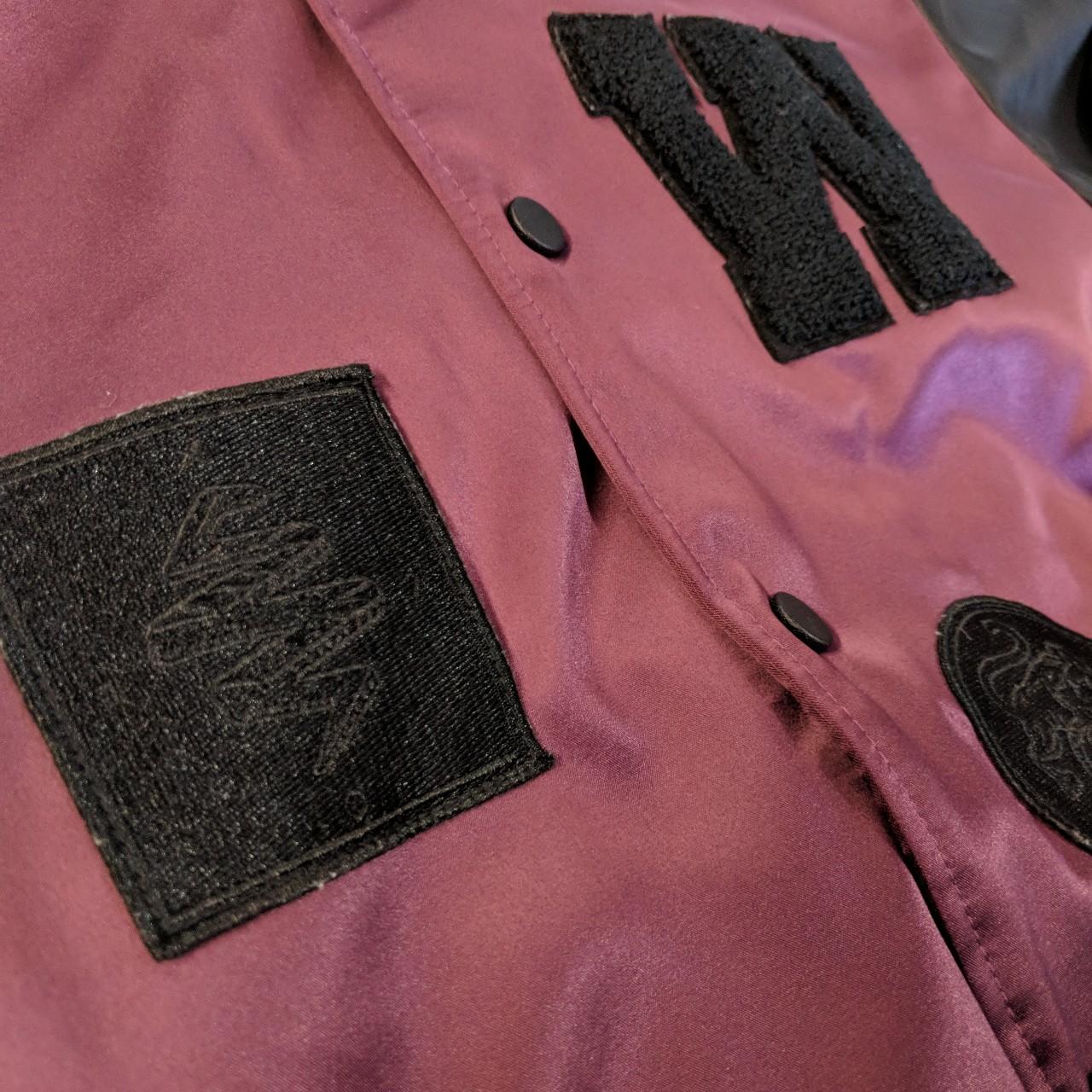 The Weeknd H&M Purple Varsity Jacket - Color Jackets