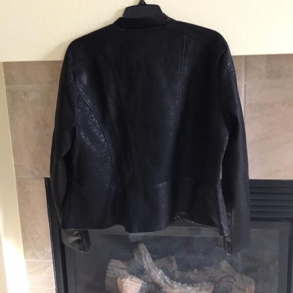 Women's Baccini Black Hello Leather Jacket