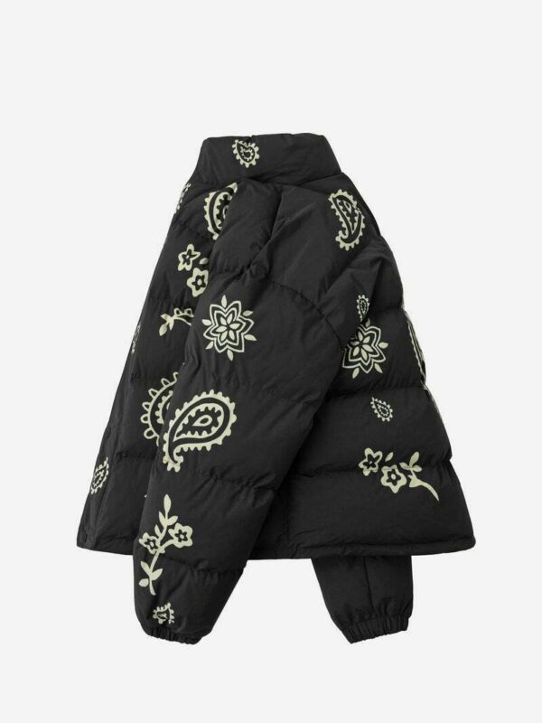 Big Paisley Puffer Jacket