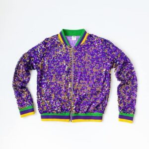 Don Lemon Mardi Gras Sequin Jacket