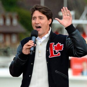 Justin Trudeau Varsity Jacket