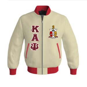 Kappa Alpha Psi Fraternity Satin Varsity Jacket