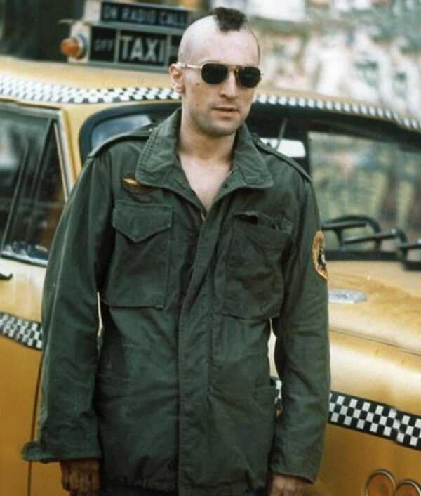 Taxi Driver Robert De Niro Green Military Jacket