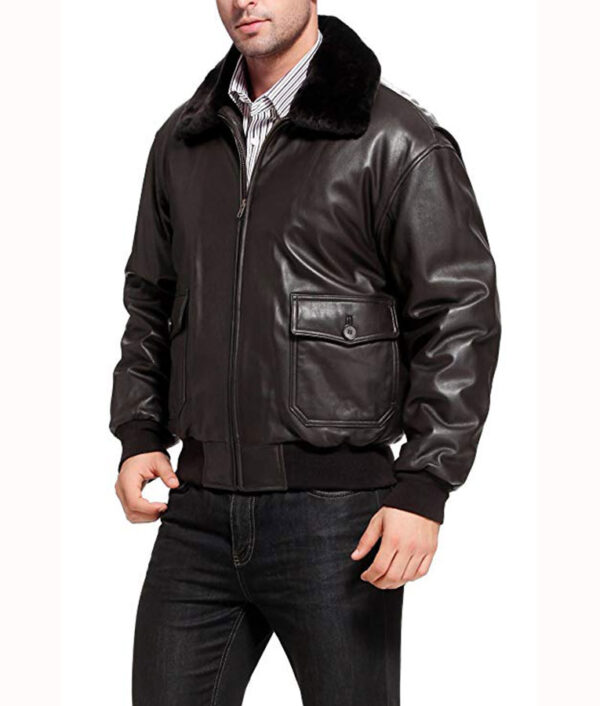 U.S Navy G-1 Military Flight Bomber Jacket