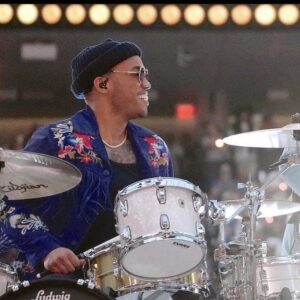 NFL Super Bowl Halftime Show Anderson Paak Suede Fringe Jacket