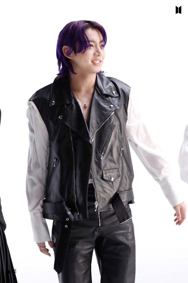 BTS Butter 2021 Jungkook Leather Jacket