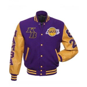 Mamba La Lakers Legend Never Die Varsity Jacket