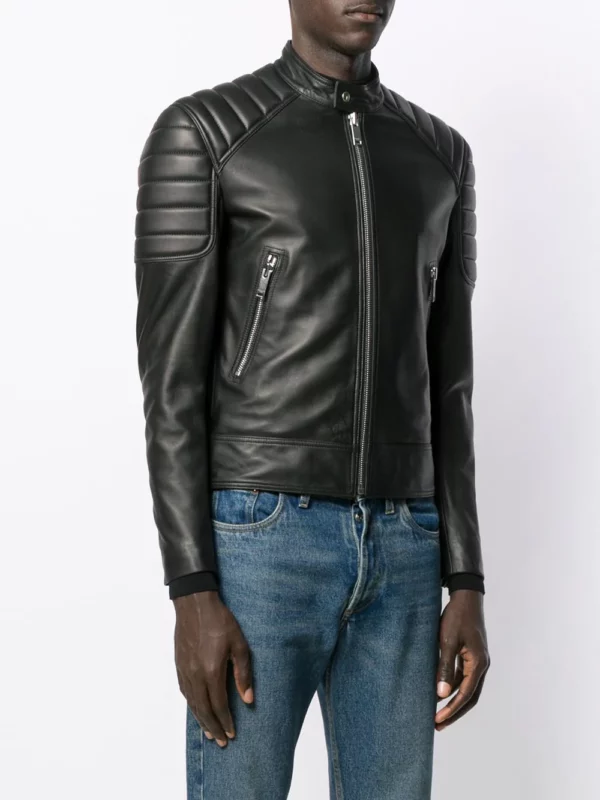 SANDRO Zipped Biker Jacket