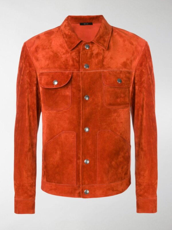 TOM FORD Fitted Suede Jacket