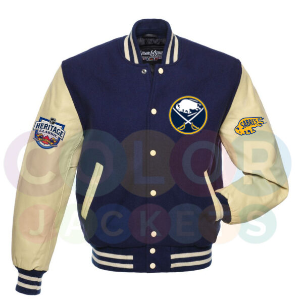 NHL Buffalo Sabres Letterman Varsity Jacket