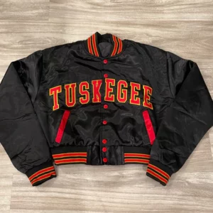 Crop Tuskegee Bomber Jacket