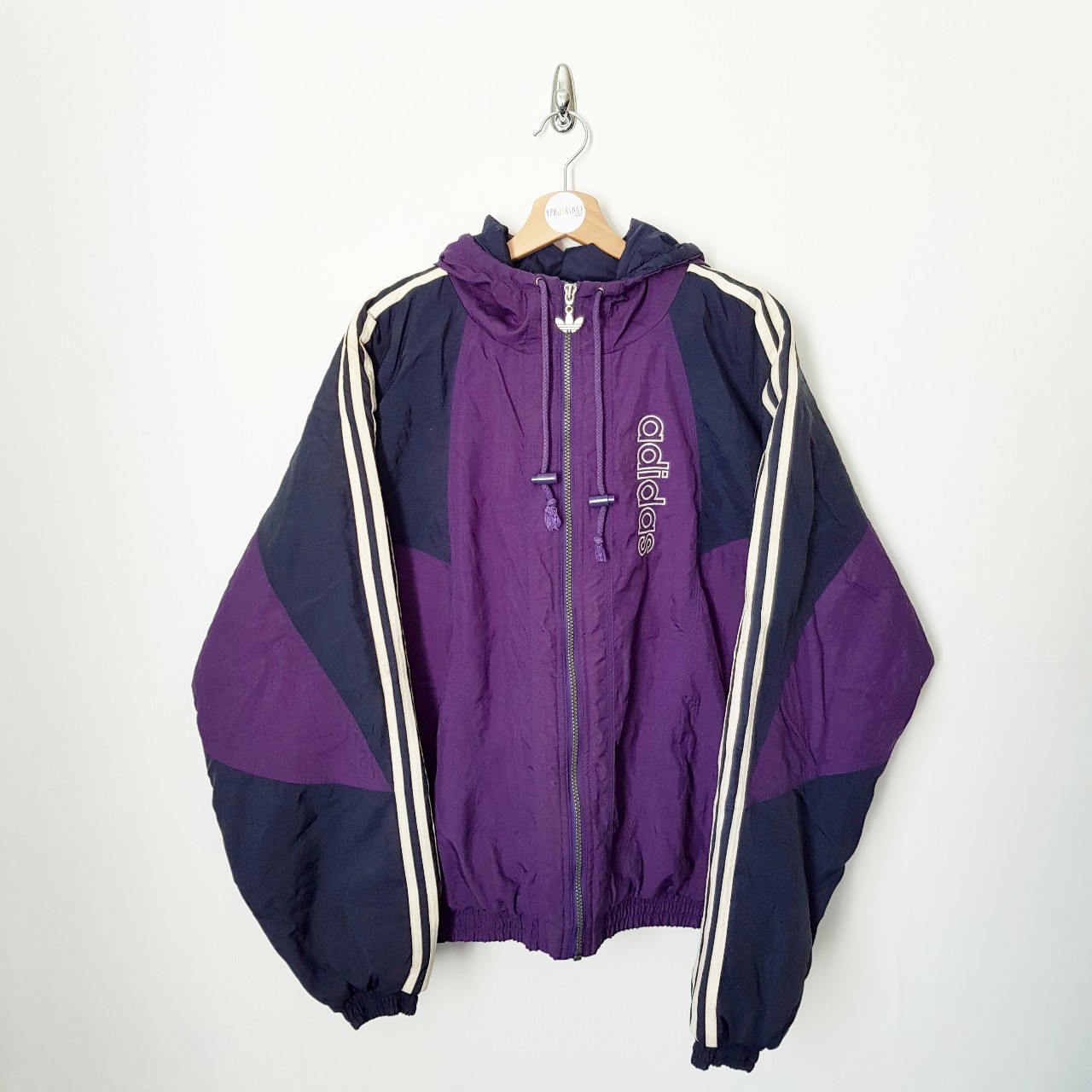 Vintage Louis Tomlinson Windbreaker Jacket - Purple Color