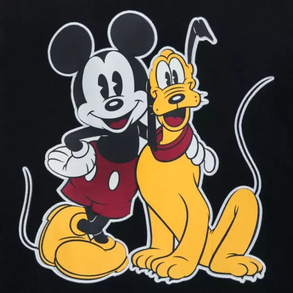 Mickey Mouse And Pluto Varsity Jacket