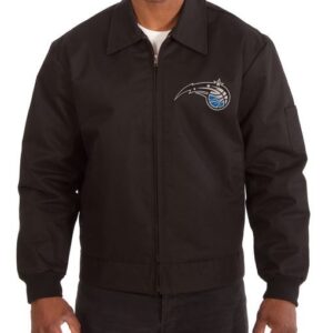 Orlando Magic Black Cotton Jacket