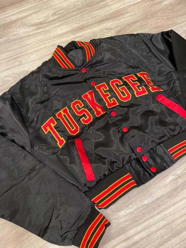 Crop Tuskegee Bomber Jacket