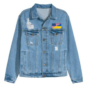 STAND WITH UKRAINE Denim Jacket