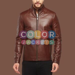Argen New Zeland Brown Leather Jacket