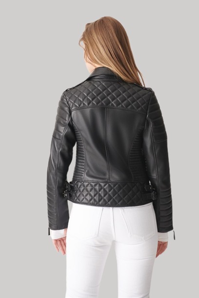 ADA Biker Black Leather Jacket ADA Biker Black Leather Jacket ADA Biker Black Leather Jacket