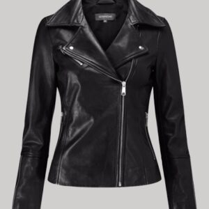 Biker Womens Leather Jacket