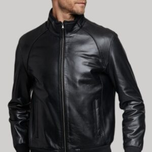Sean O’Pry Black Bomber Leather Jacket Sean O’Pry Black Bomber Leather Jacket Sean O’Pry Black Bomber Leather Jacket