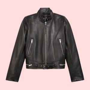 Black Leather Jacket Mens