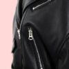 80’s Tanya Cropped Leather Jacket - Image 3