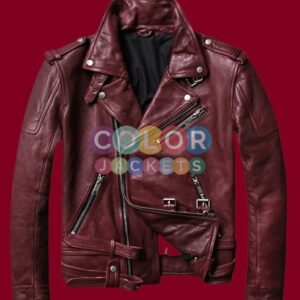 Men’s Italy Burgundy Leather Jacket Men’s Italy Burgundy Leather Jacket Men’s Italy Burgundy Leather Jacket