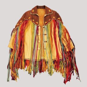 Jacket With Rainbows Fringe