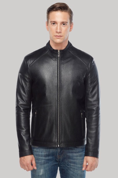Jason Black Leather Jacket