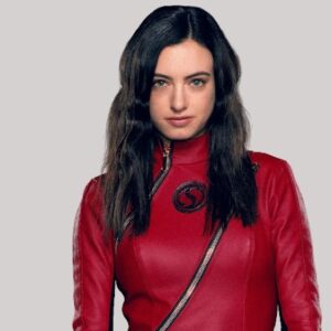 Jayme Umbrella Academy Red Leather Jacket