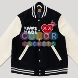 Kaws Human Made Varsity Jacket