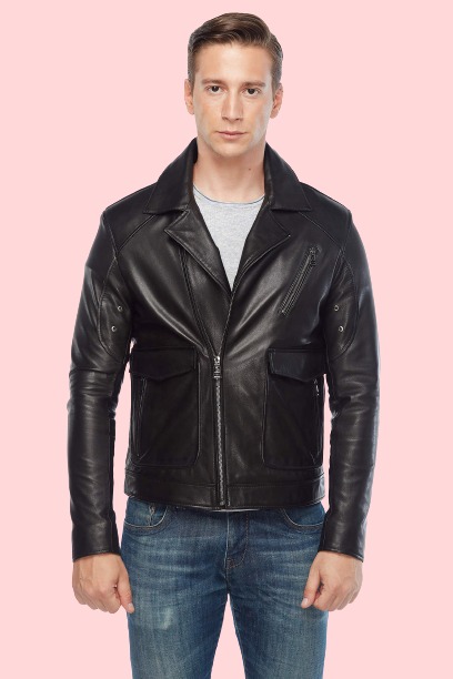 Leather Biker Jacket