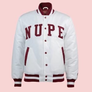 Nupe Varsity Satin Jacket