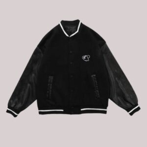 Olivia Blacks Sour Letterman Jacket