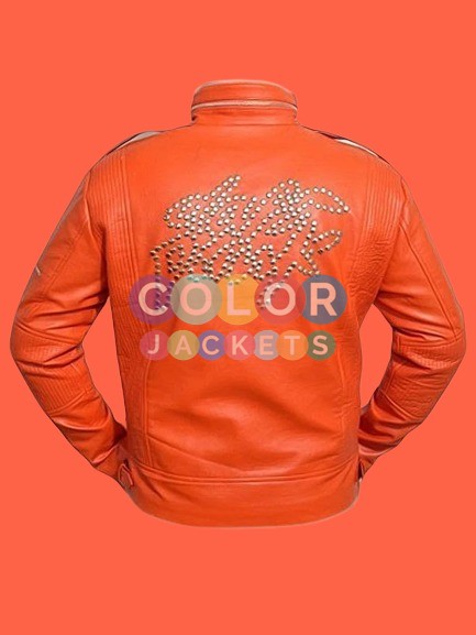Mens Daft Punk Orange Leather Jacket Mens Daft Punk Orange Leather Jacket Mens Daft Punk Orange Leather Jacket
