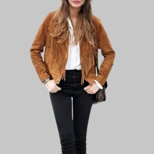 Suede Fringe Jacket Vintage